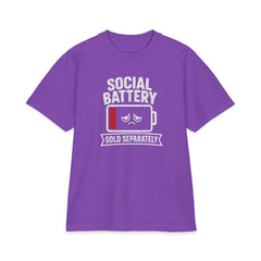 Social Battery Sold Separately - Premium Shakawear T-Shirt