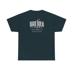 Ask Me About My Terrible Plan T-Shirt | Funny Bad Idea Graphic Tee | Sarcastic Lightbulb Shirt