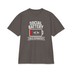 Social Battery Sold Separately - Premium Shakawear T-Shirt