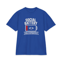 Social Battery Sold Separately - Premium Shakawear T-Shirt