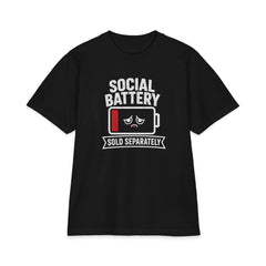 Social Battery Sold Separately - Premium Shakawear T-Shirt